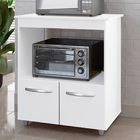 Balcao Multiuso C/ Tampo 83 Cm 2p Angela Branco Mobbs