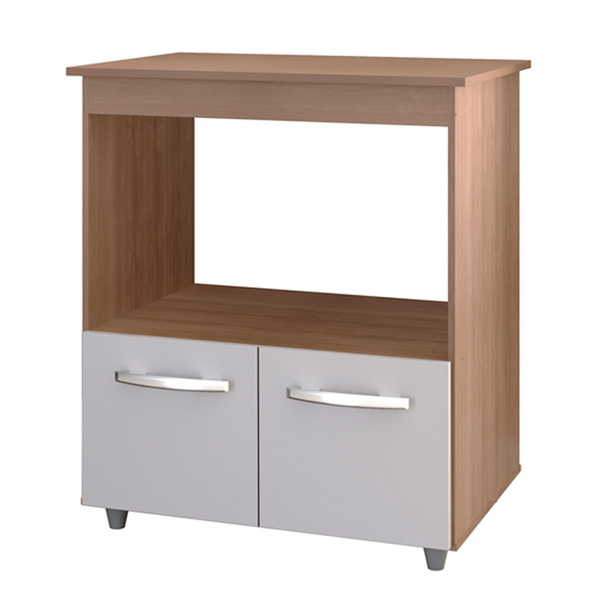 Balcao Multiuso C/ Tampo 83 Cm 2p Angela Sav Off White Mobbs