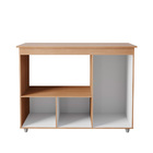 Balcao Multiuso C/ Tampo 83 Cm 3p Liza Savana Preto Mobbs