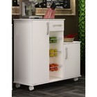 Balcão Multiuso Com Fruteira 95 X 102 X 38 Cm Branco - Percasa