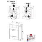 Balcão Multiuso/comedouro Para Cães E Gatos Multimóveis Mp6026