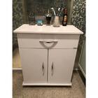 Balcão Multiuso De Área De Serviço Com Rodinha