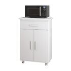 Balcão Multiuso De Cozinha 2 Portas C/ Pés Rodízios Juliana -