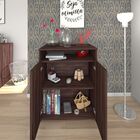 Balcão Multiuso Escritório Sala Cool A02 02 Portas Ipê - Lyam