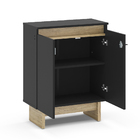 Balcão Multiuso Escritório Sala Los Angeles Tranca 02 Portas