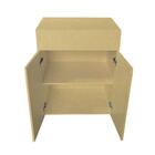 Balcão Multiuso Natural Em Mdf