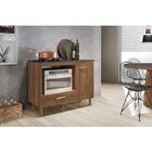 Balcão Multiuso Para Cooktop Fit Évora Rústico Uv Nicioli