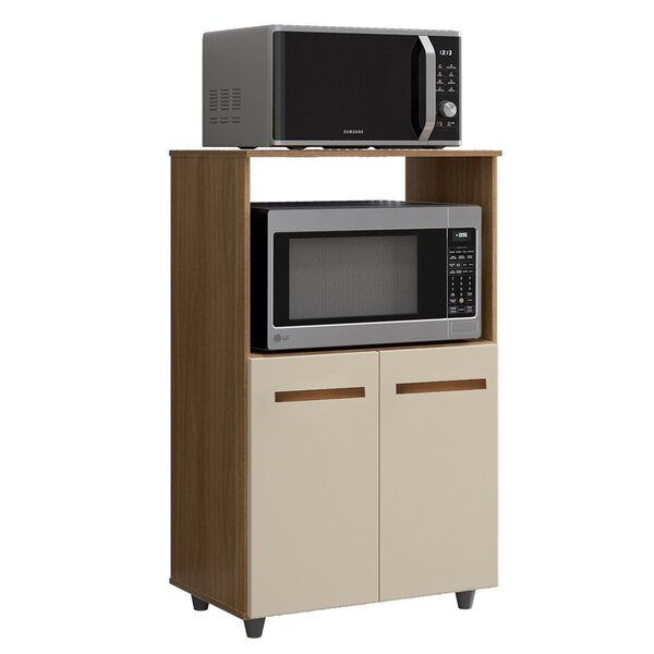 Balcão Multiuso Para Cozinha Micro-ondas 2 Portas Taiane Sava