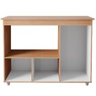 Balcão Multiuso Para Cozinha Micro-ondas 3 Portas Lina Savana