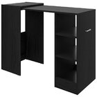 Balcão Multiuso Para Escritório Com Mesa Retrátil Multimóveis