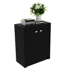 Balcão Multiuso Para Escritório Sala 02 Portas Ourence T01 Pr