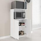 Balcão Multiuso Para Forno E Microondas Com 2 Portas Multimóv