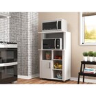 Balcão Multiuso Para Forno/micro 1 Porta Ravenna Branco