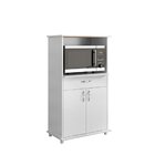 Balcão Multuso Para Forno E Microondas 2 Portas Nt 3070 Branc