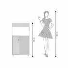 Balcão Multuso Para Forno E Microondas Com Fruteira 1 Porta N