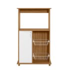 Balcão Multuso Para Forno E Microondas Com Fruteira 1 Porta N