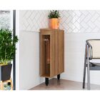 Balcão Nicho Com Toalheiro Incluso 93 Cm Com 2 Pés E Tampo  M