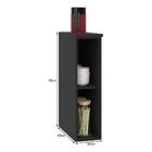 Balcão Nicho Firenze 20cm Com Tampo Mdf - Indékes