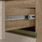 Balcão Nicho Para Forno Kali Premium Com Tampo Cooktop Mdp 25