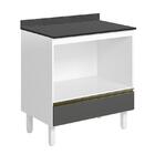 Balcão Nicho Para Forno Kali Premium Com Tampo Mdf 15mm - Nic