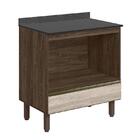 Balcão Nicho Para Forno Kali Premium Com Tampo Mdf 25mm - Nic