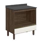 Balcão Nicho Para Forno Kali Premium Com Tampo Mdf 25mm - Nic