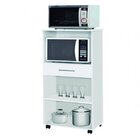 Balcao Nicho Para Microondas 2 Portas Ipe  Branco