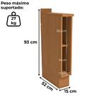 Balcao Nicho Toalheiro Com Tampo 15 Cm Maxxi G740 Kappesberg