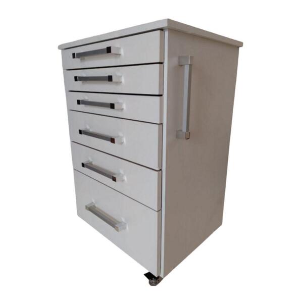 Balcao Odontologico Com 6 Gavetas - Gaveteiro Clinica Odonto