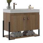 Balcão Opera 60 Com 2 Portas 1 Prateleira Noce - Belizze