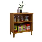 Balcão Ouro 02 Portas Arte Móveis Freijó/grafite