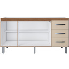 Balcao P/ Pia 160 Cm 3p Emily Sav Off White Mobbs