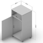 Balcão Para Água 1 Porta  Branco