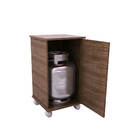 Balcão Para Água E Botijão 1 Porta Carvalho Lilies Móveis