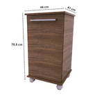 Balcão Para Água E Botijão 1 Porta Carvalho Lilies Móveis