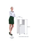 Balcão Para Bebedouro 1 Porta Branco