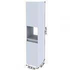Balcão Para Bebedouro Com 2 Portas Bl3312 Branco