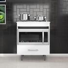 Balcão Para Cooktop 1 Gaveta 72 Cm Alec Pln