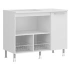 Balcao Para Cooktop 1 Porta 105 Cm Ba60 Dtall