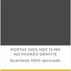 Balcão Para Cooktop 1 Porta 1 Gaveta Burguesa Nesher Móveis A