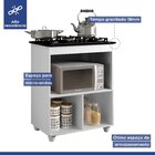 Balcão Para Cooktop 1 Porta 1 Nicho Salvia Yescasa Branco