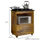 Balcão Para Cooktop 1 Porta Salvia Kaiki Móveis