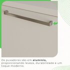 Balcão Para Cooktop 2 Portas Paris Branco