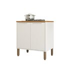 Balcão Para Cooktop 2 Portas Paris Branco