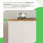 Balcão Para Cooktop 2 Portas Paris Branco