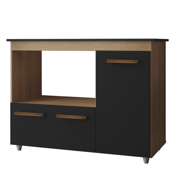 Balcao Para Cooktop 4 Bocas 114cm 9470 Branco Mobbs