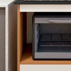 Balcão Para Cooktop 4 Bocas 2 Nichos Para Forno Turim Nature/