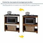 Balcão Para Cooktop 4 Bocas 2 Nichos Para Forno Turim Ypê