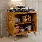 Balcão Para Cooktop 4 Bocas 2 Portas Sevilha Rovere