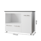 Balcao Para Cooktop 4 Bocas Ana Branco Mobbs